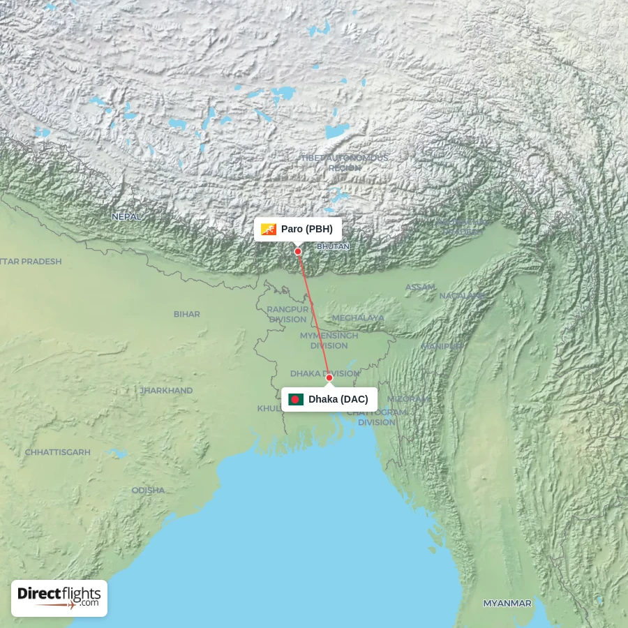 PBH - DAC route map