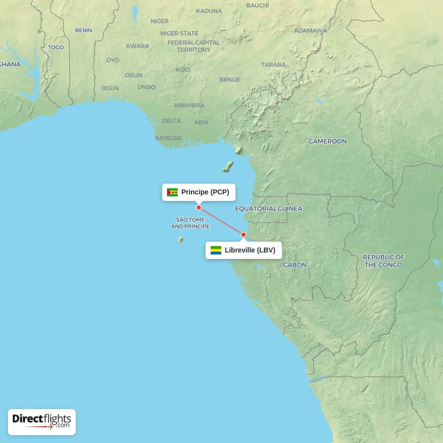PCP - LBV route map
