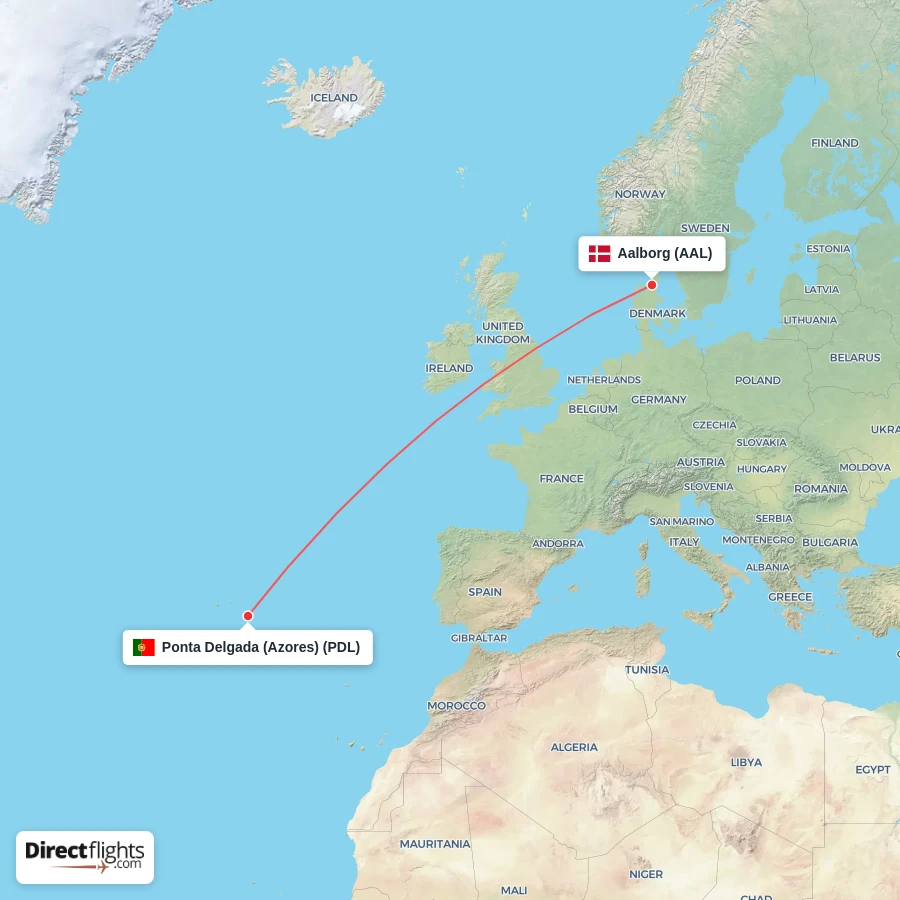PDL - AAL route map