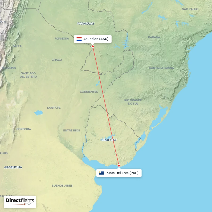 PDP - ASU route map