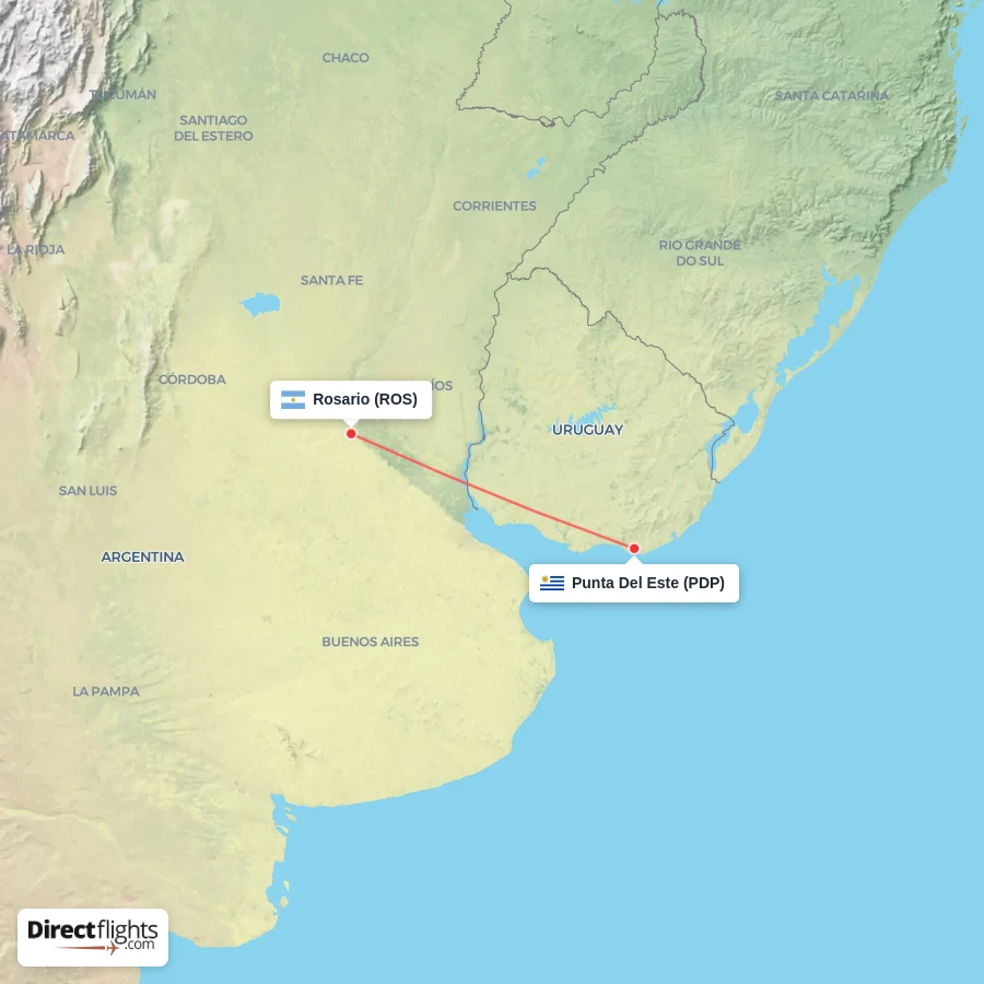PDP - ROS route map