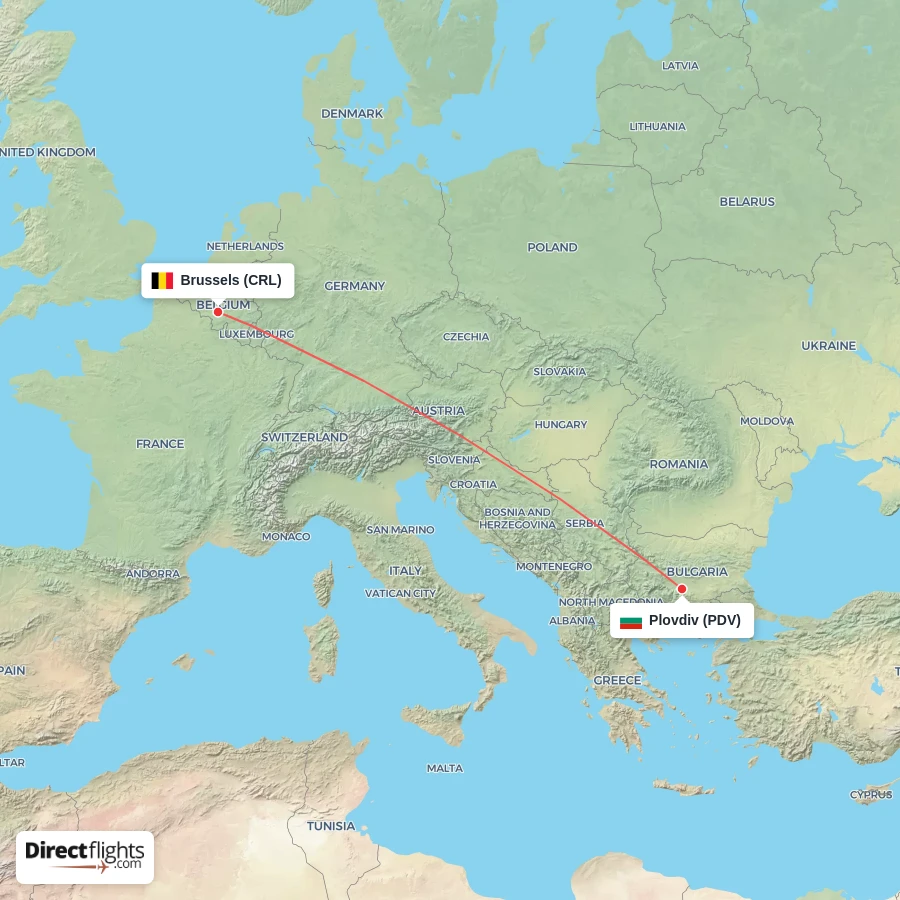 PDV - CRL route map