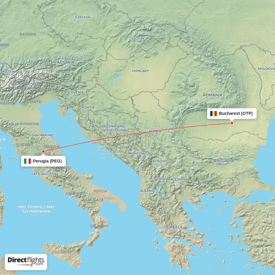 PEG - OTP route map