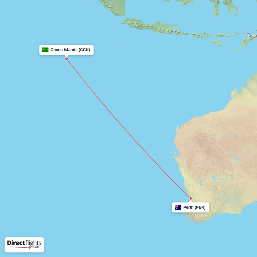 PER - CCK route map