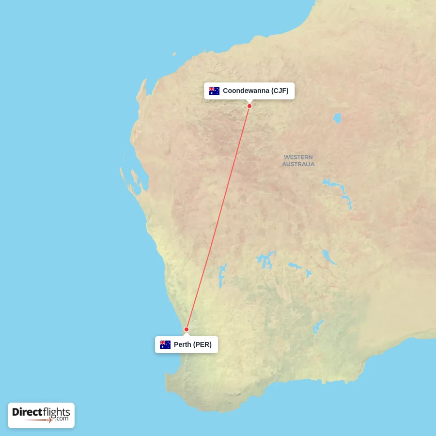 PER - CJF route map