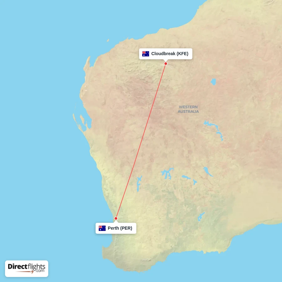 PER - KFE route map