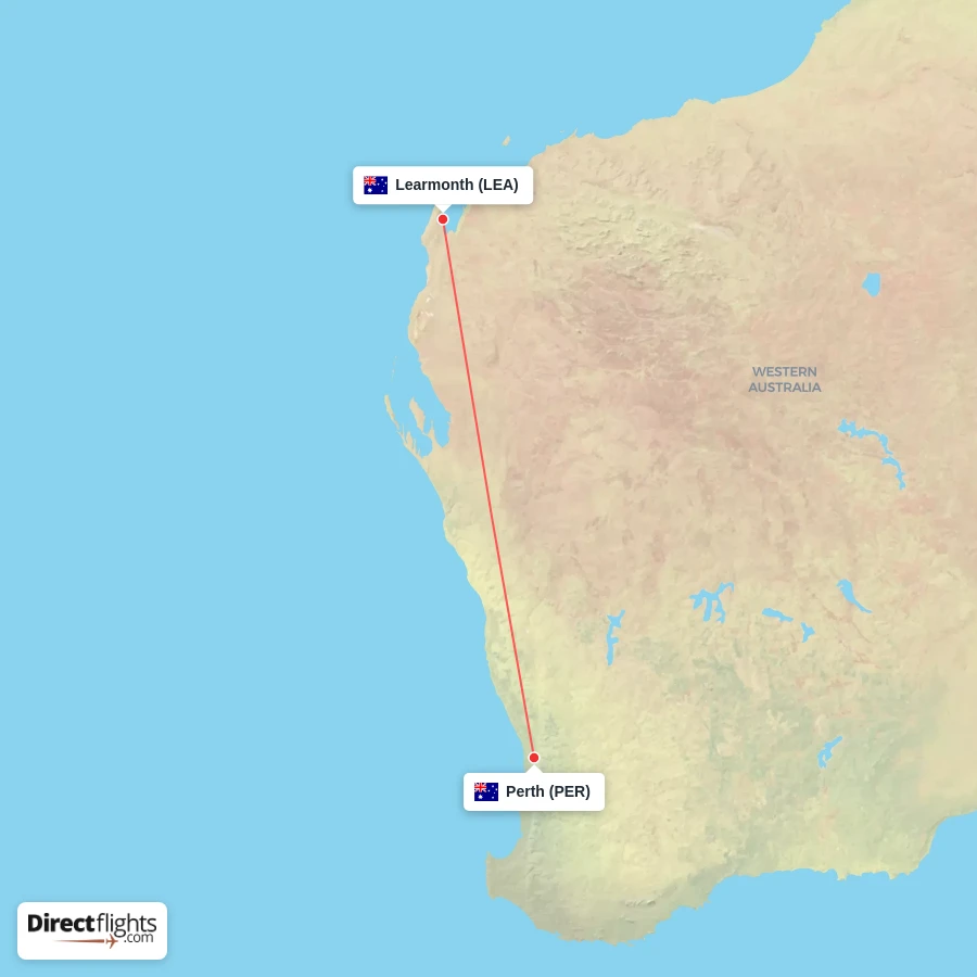 PER - LEA route map