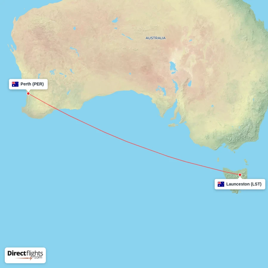 PER - LST route map