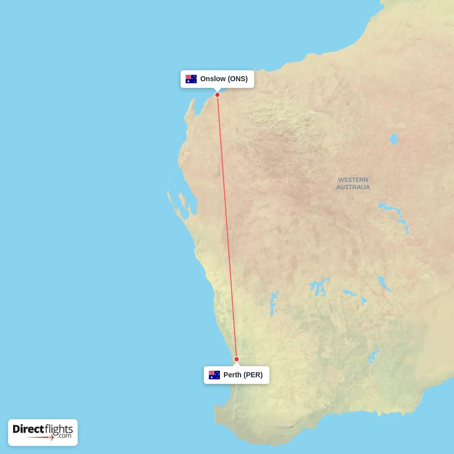 PER - ONS route map