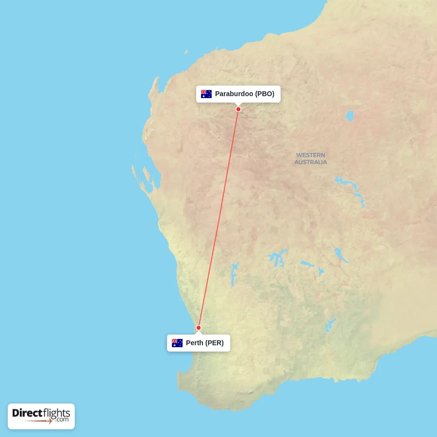 PER - PBO route map