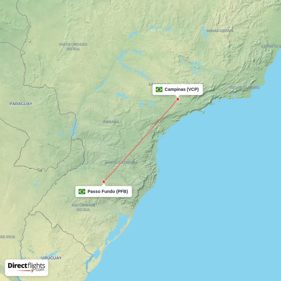 PFB - VCP route map