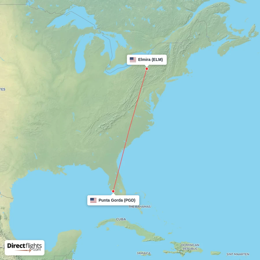PGD - ELM route map