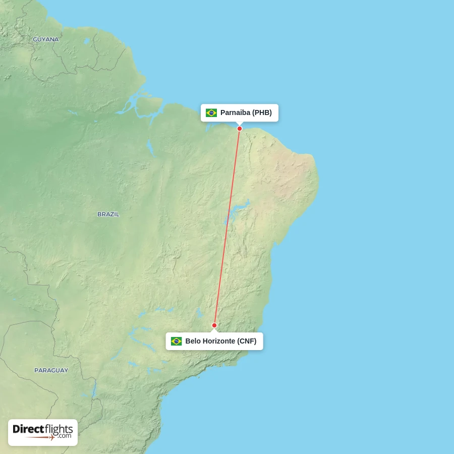 PHB - CNF route map