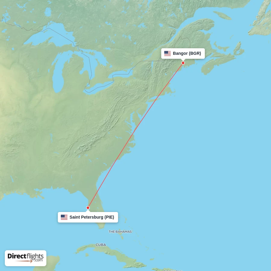PIE - BGR route map