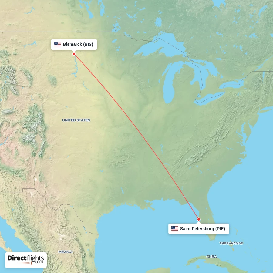 PIE - BIS route map