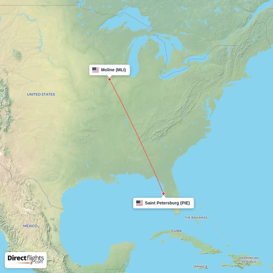 PIE - MLI route map