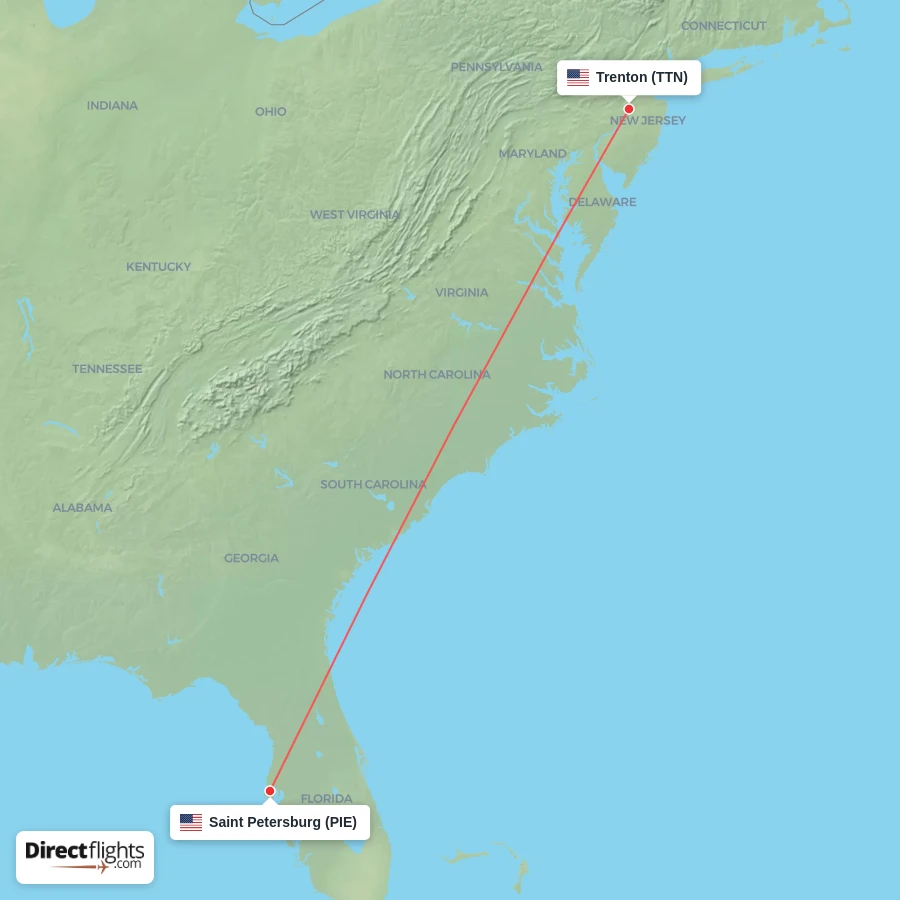 PIE - TTN route map