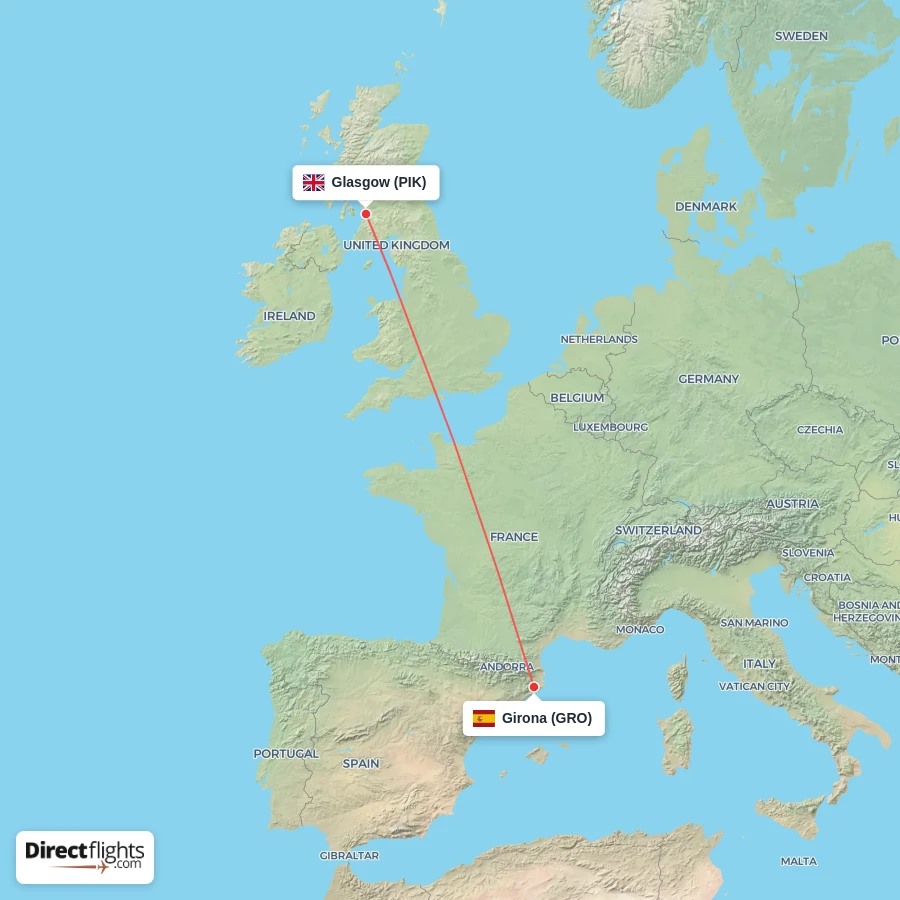 PIK - GRO route map