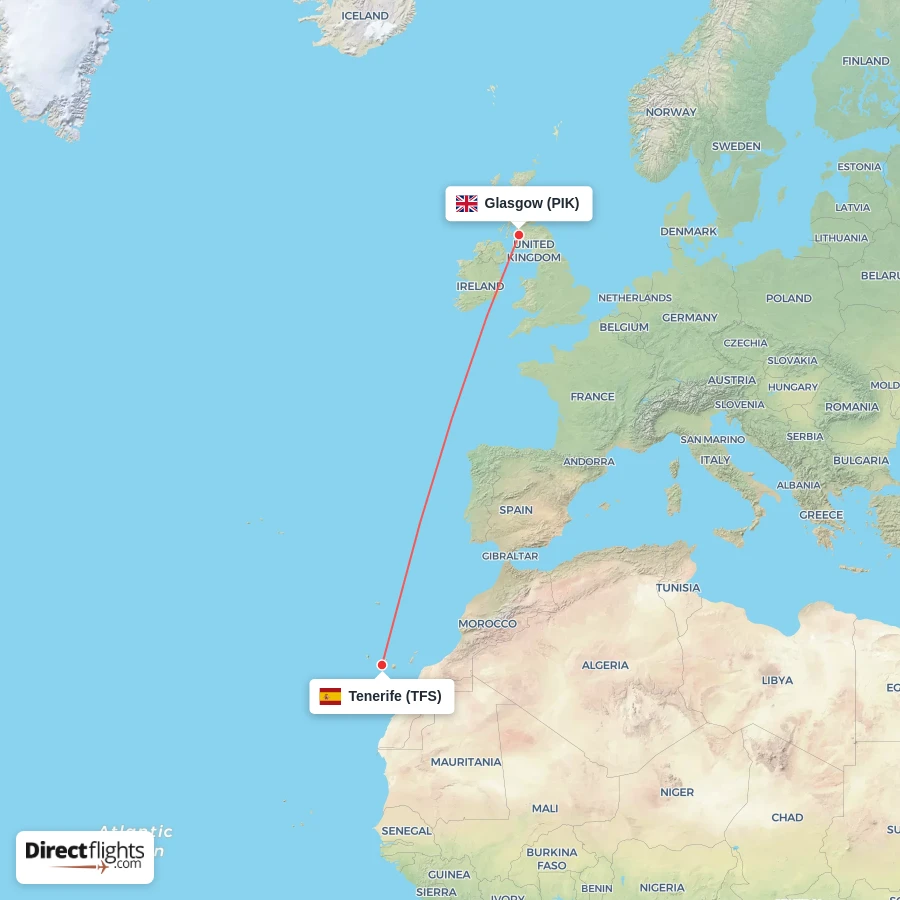 PIK - TFS route map