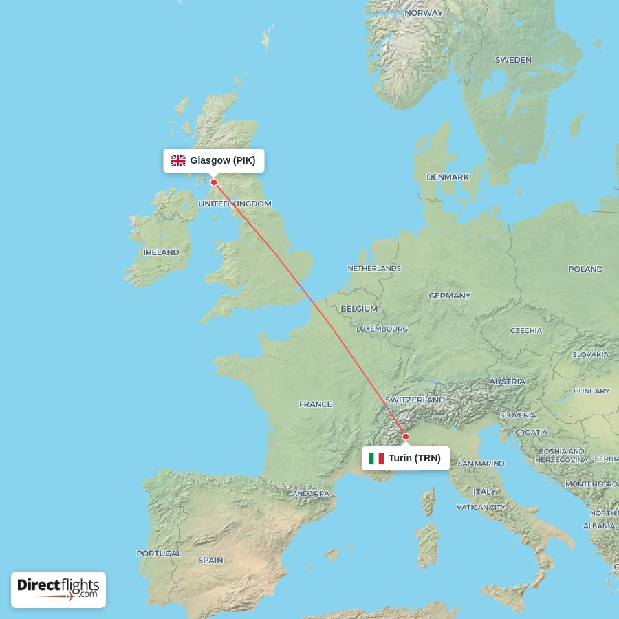 PIK - TRN route map