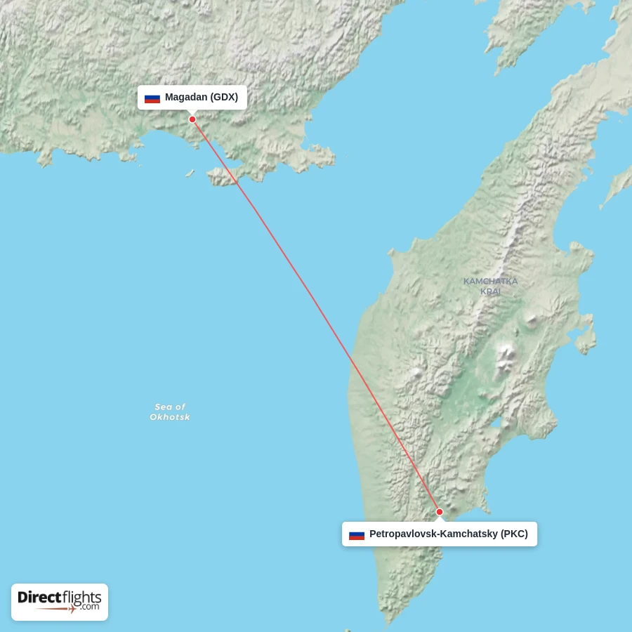 PKC - GDX route map