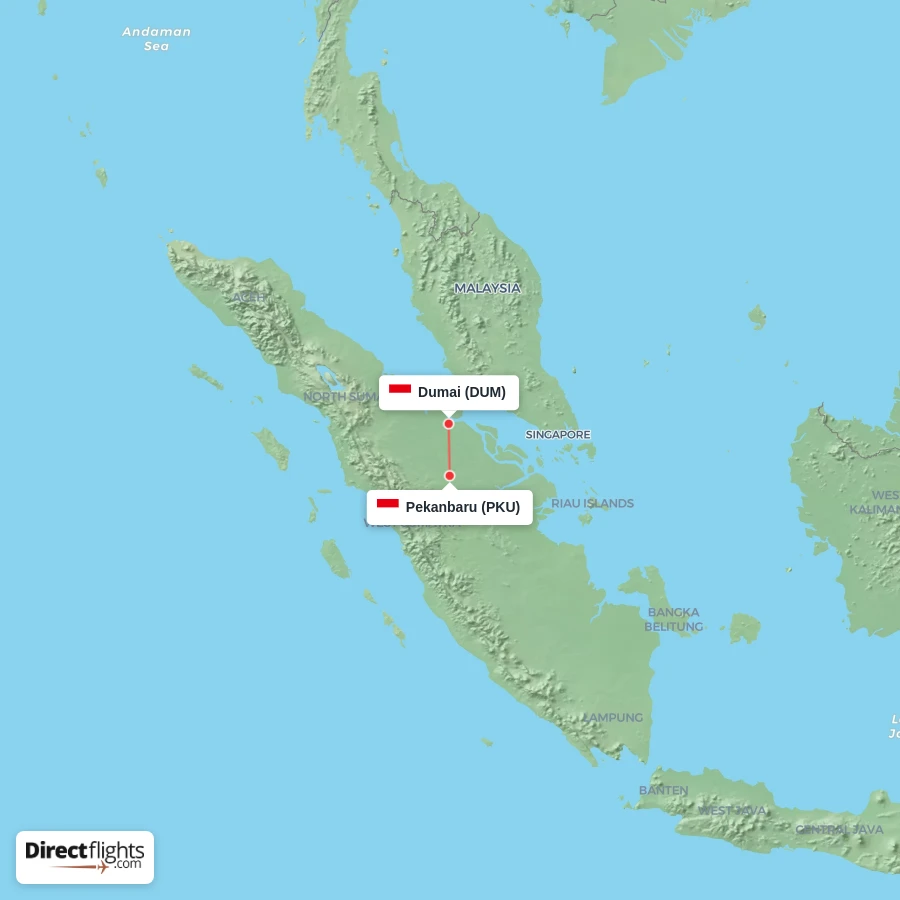 PKU - DUM route map