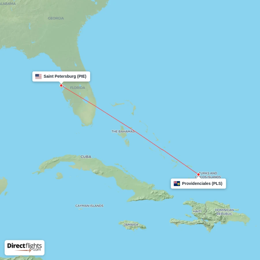 PLS - PIE route map