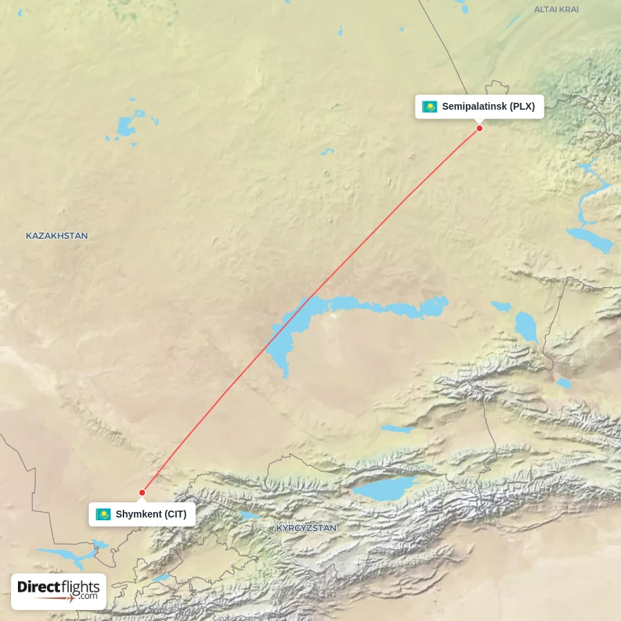 PLX - CIT route map