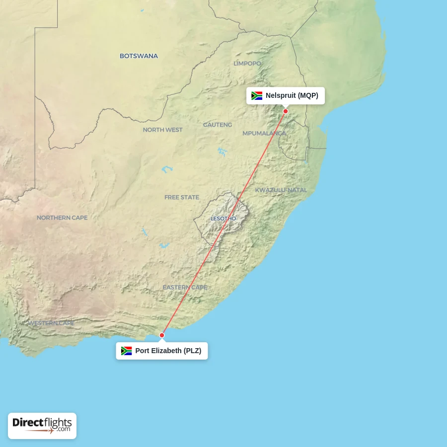 PLZ - MQP route map