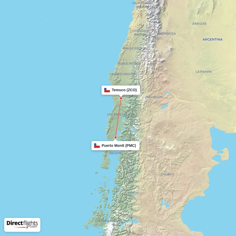PMC - ZCO route map