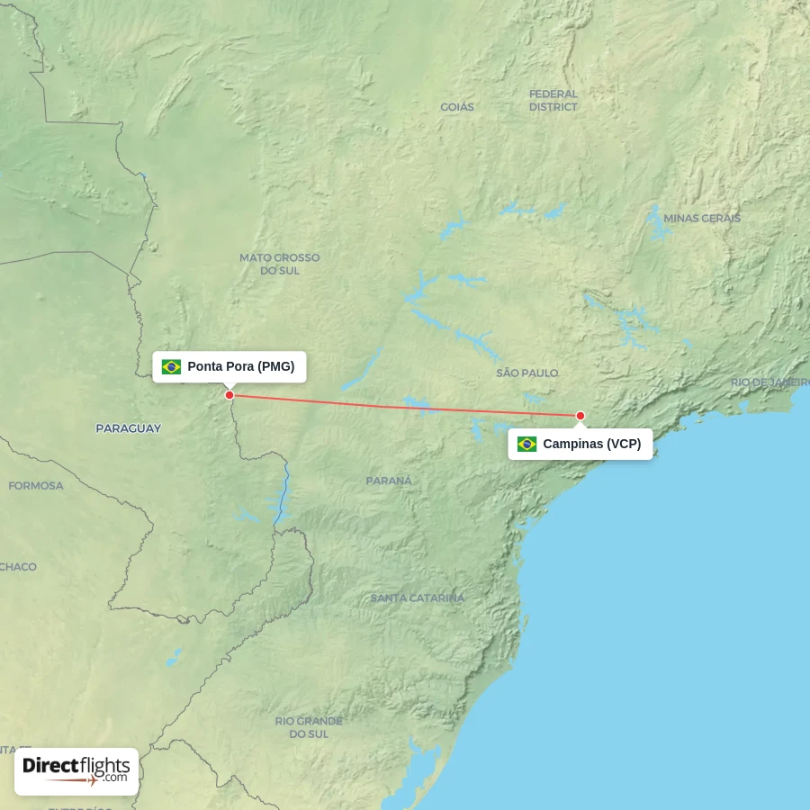 PMG - VCP route map