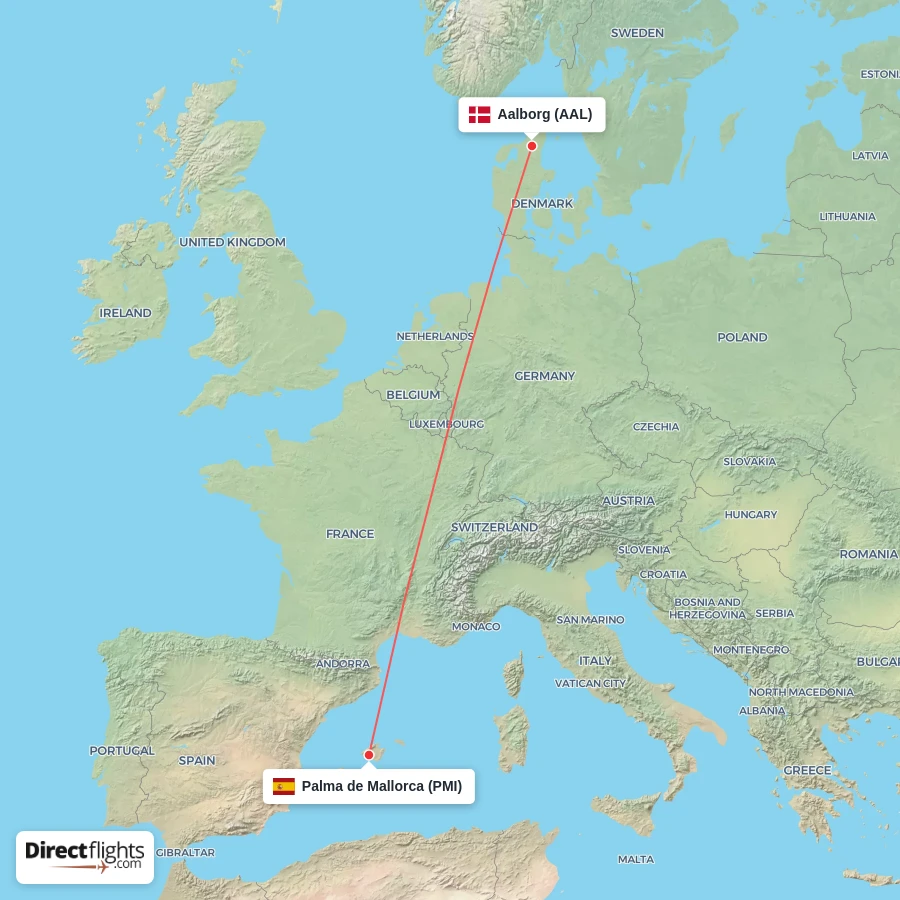 PMI - AAL route map