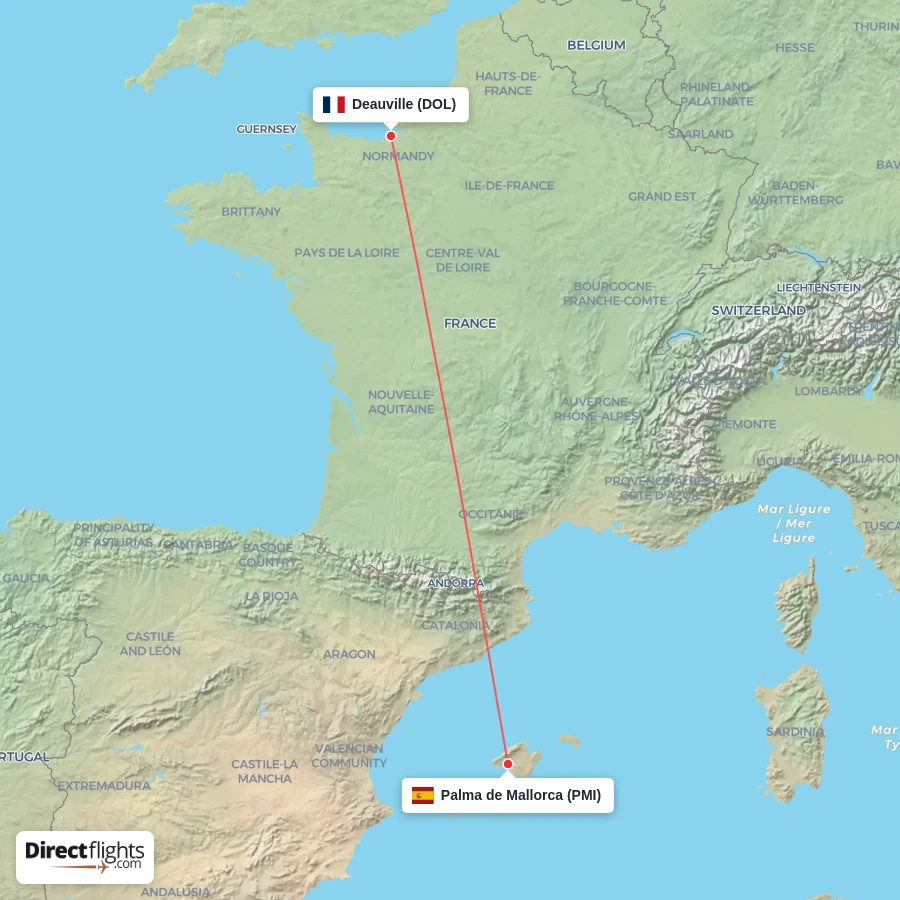 PMI - DOL route map