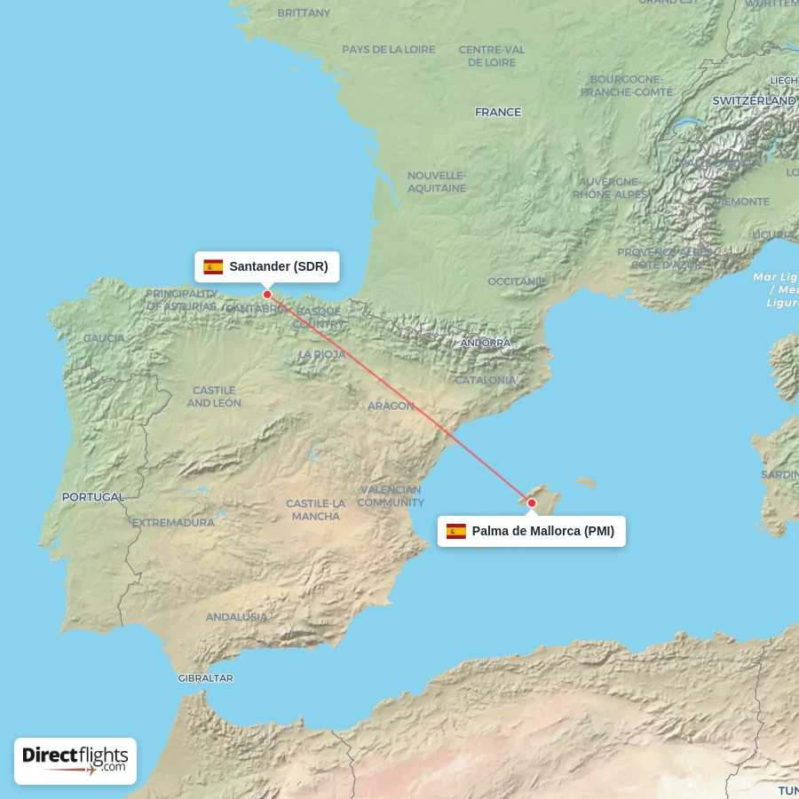 PMI - SDR route map