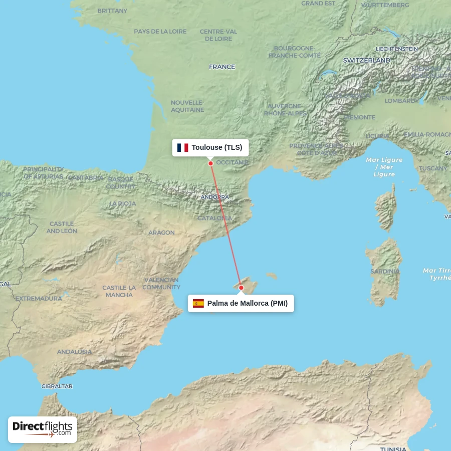 PMI - TLS route map