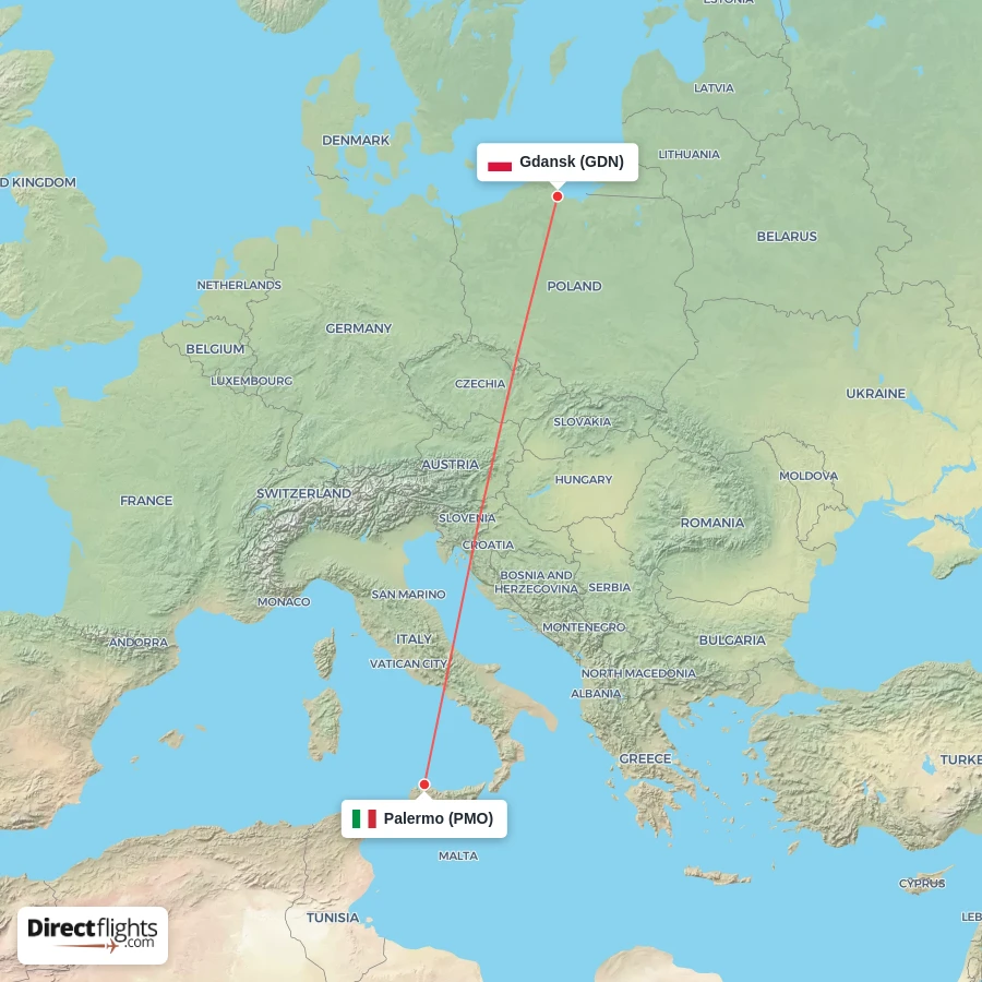 PMO - GDN route map