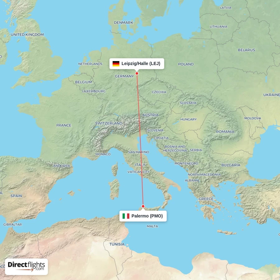 PMO - LEJ route map