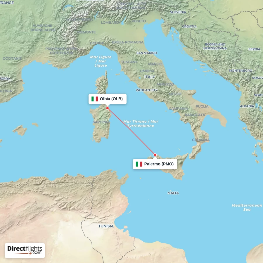 PMO - OLB route map
