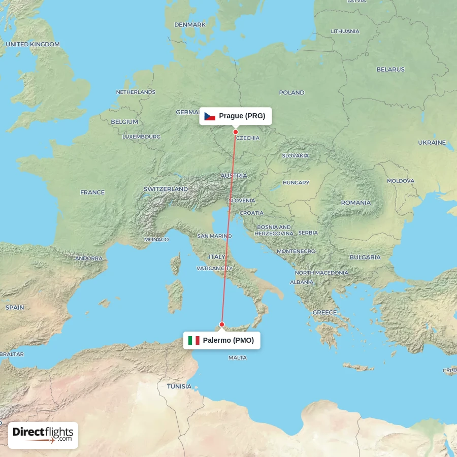 PMO - PRG route map