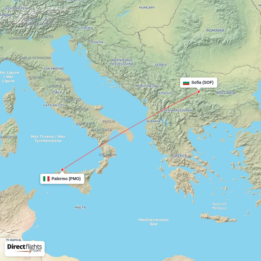 PMO - SOF route map