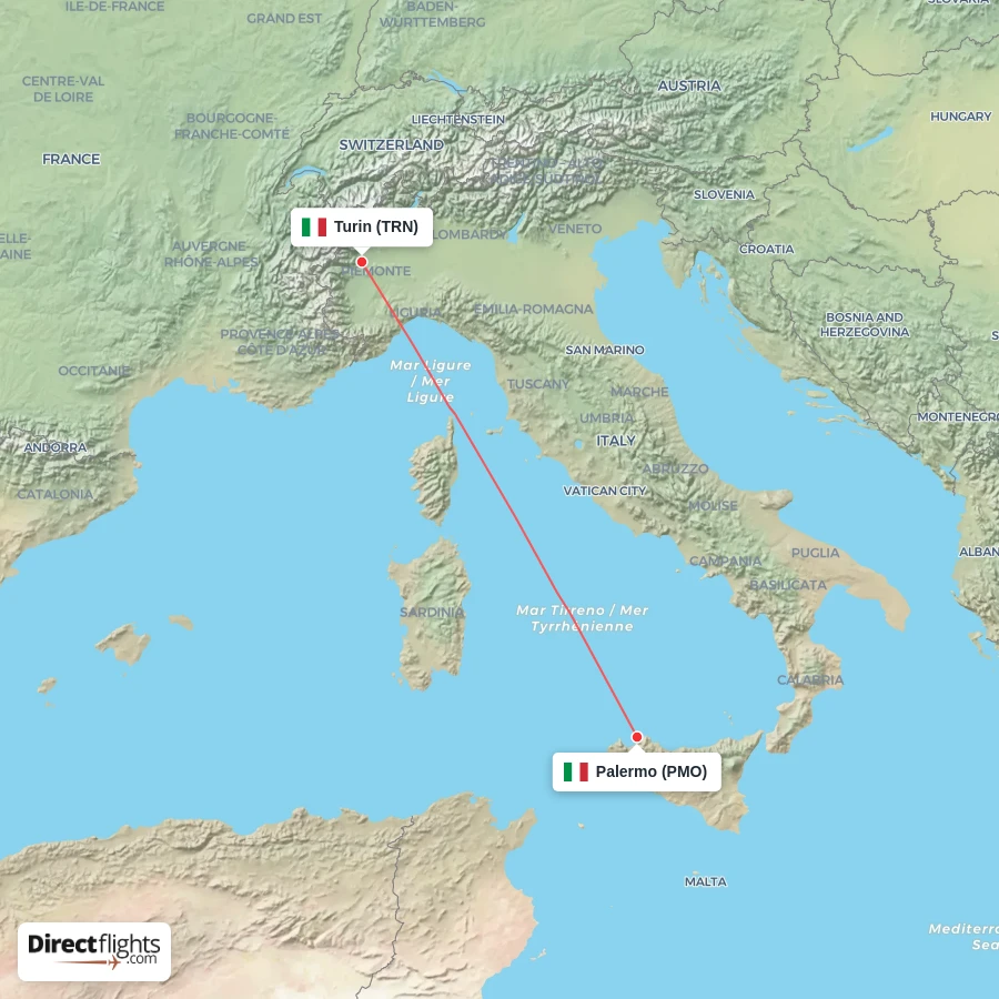 PMO - TRN route map