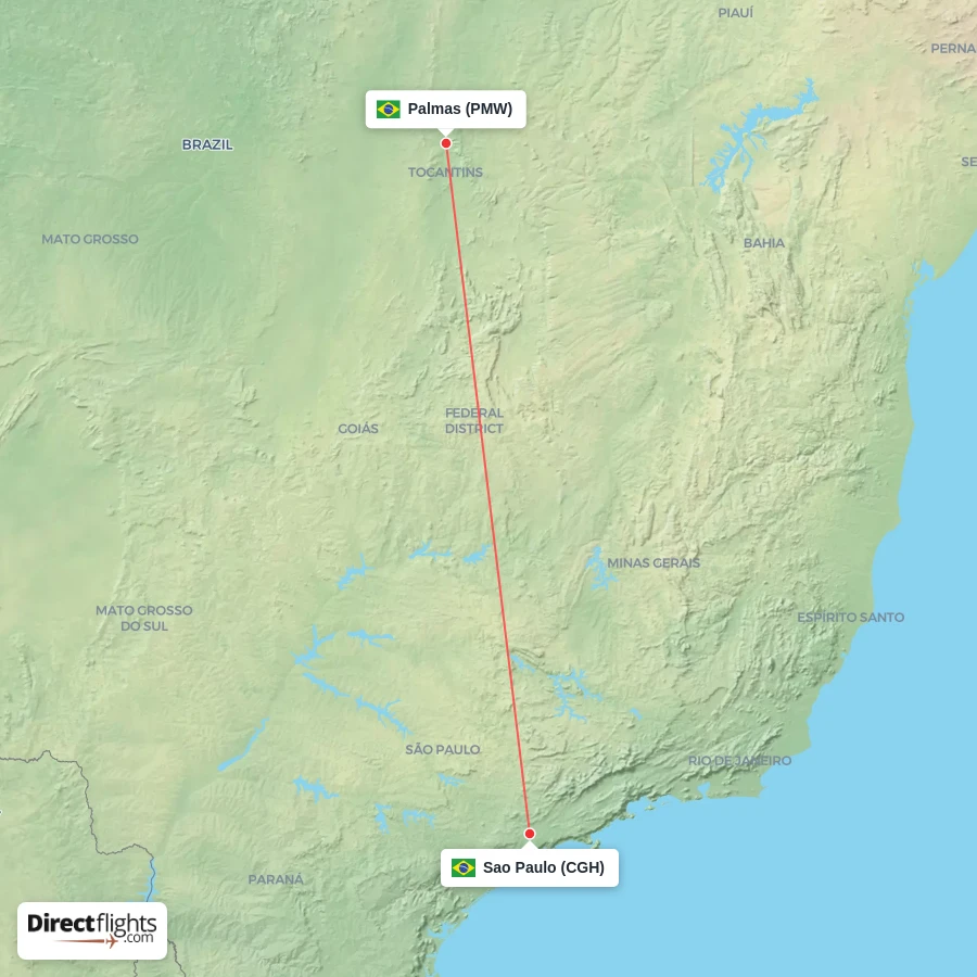 PMW - CGH route map