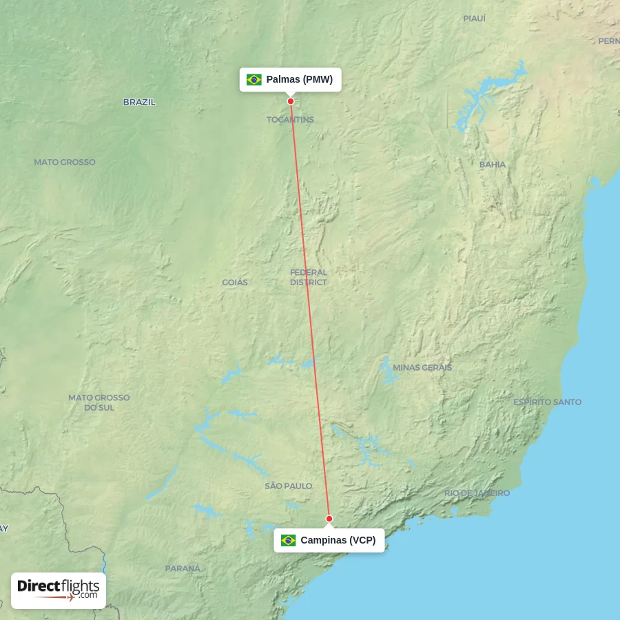 PMW - VCP route map