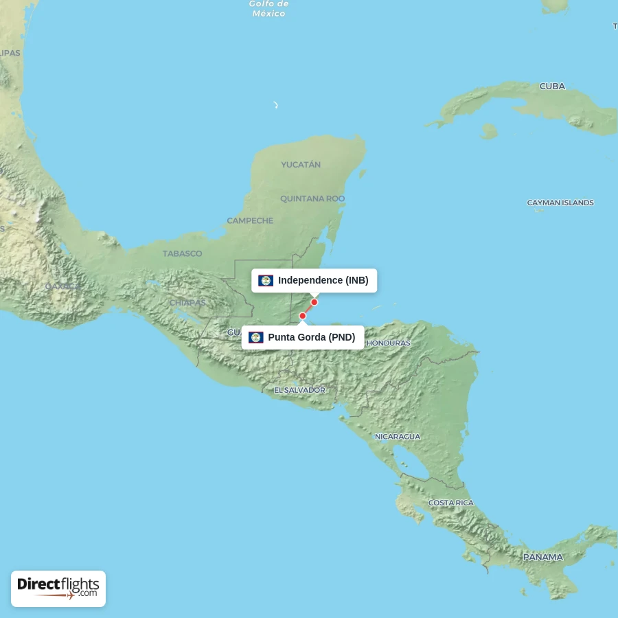 PND - INB route map
