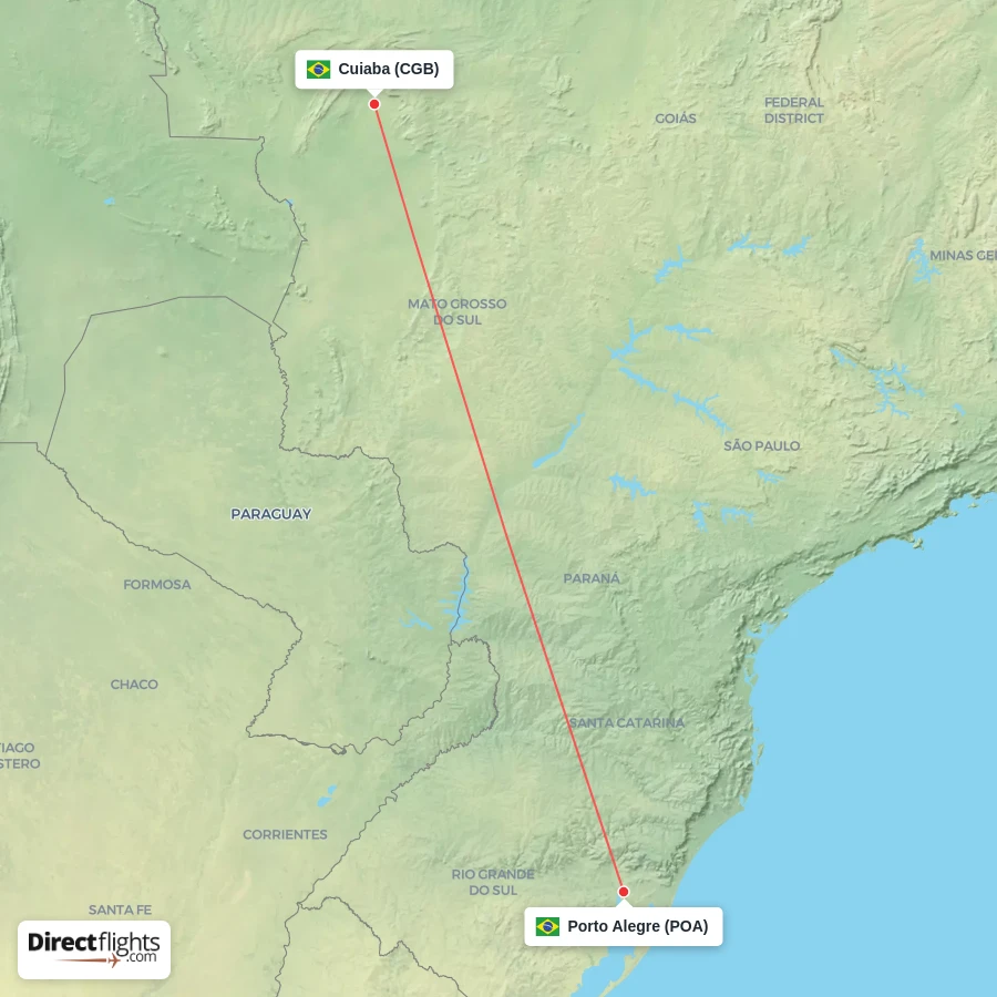 POA - CGB route map