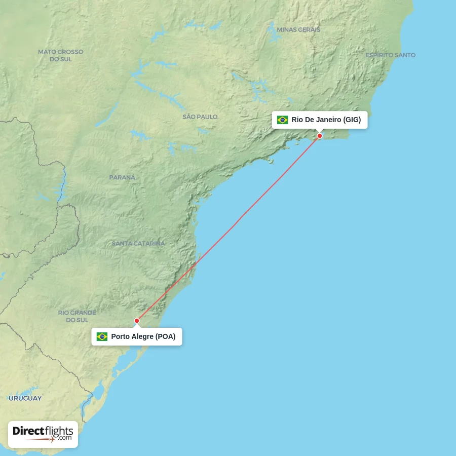POA - GIG route map