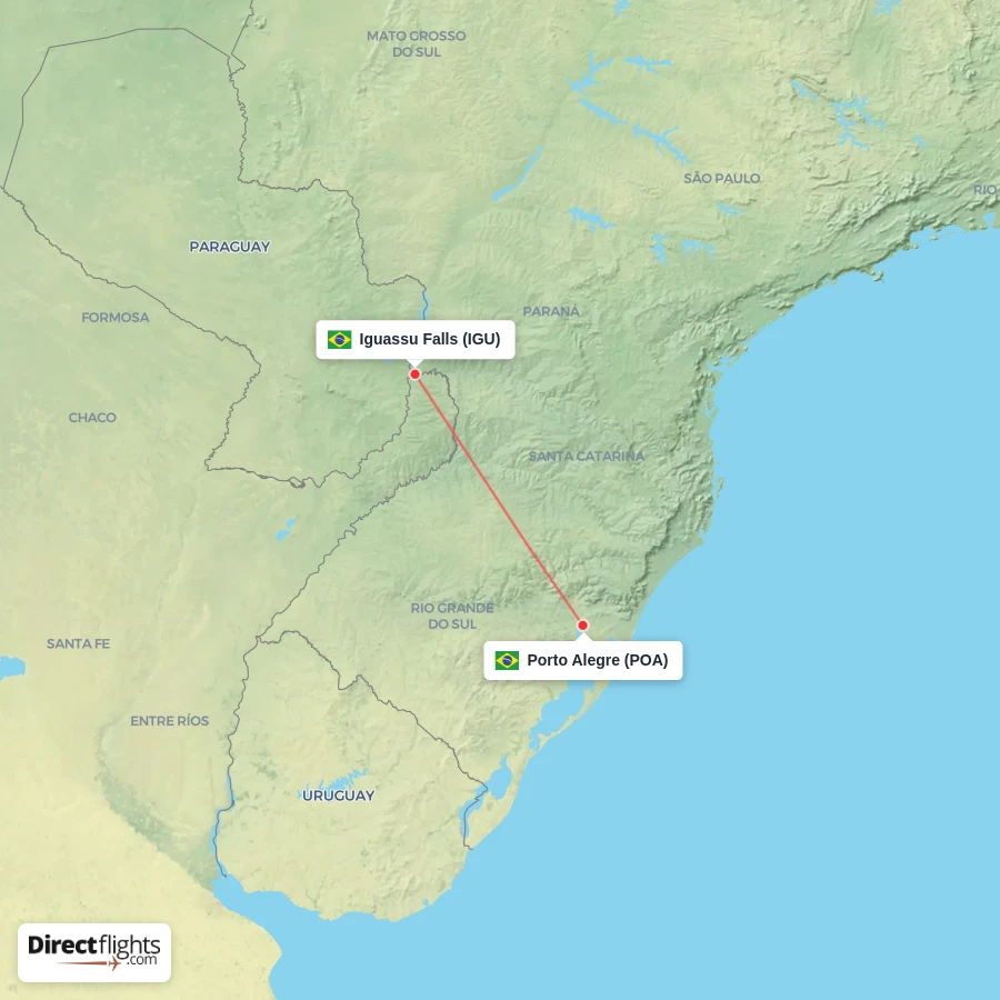 POA - IGU route map