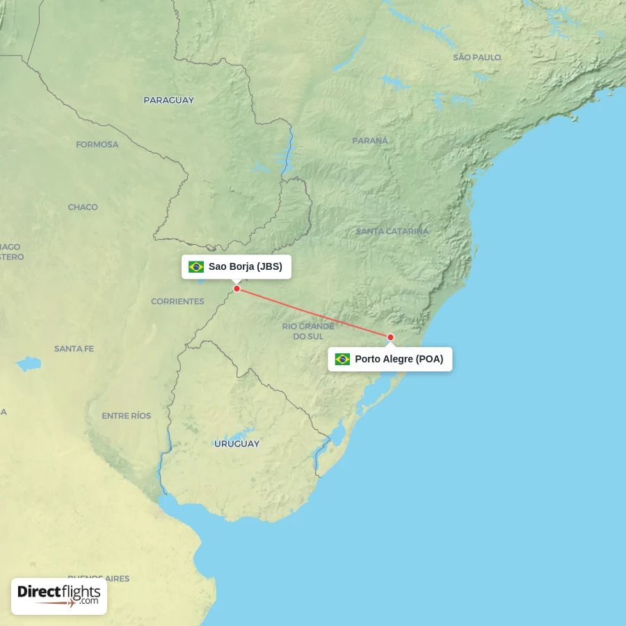 POA - JBS route map
