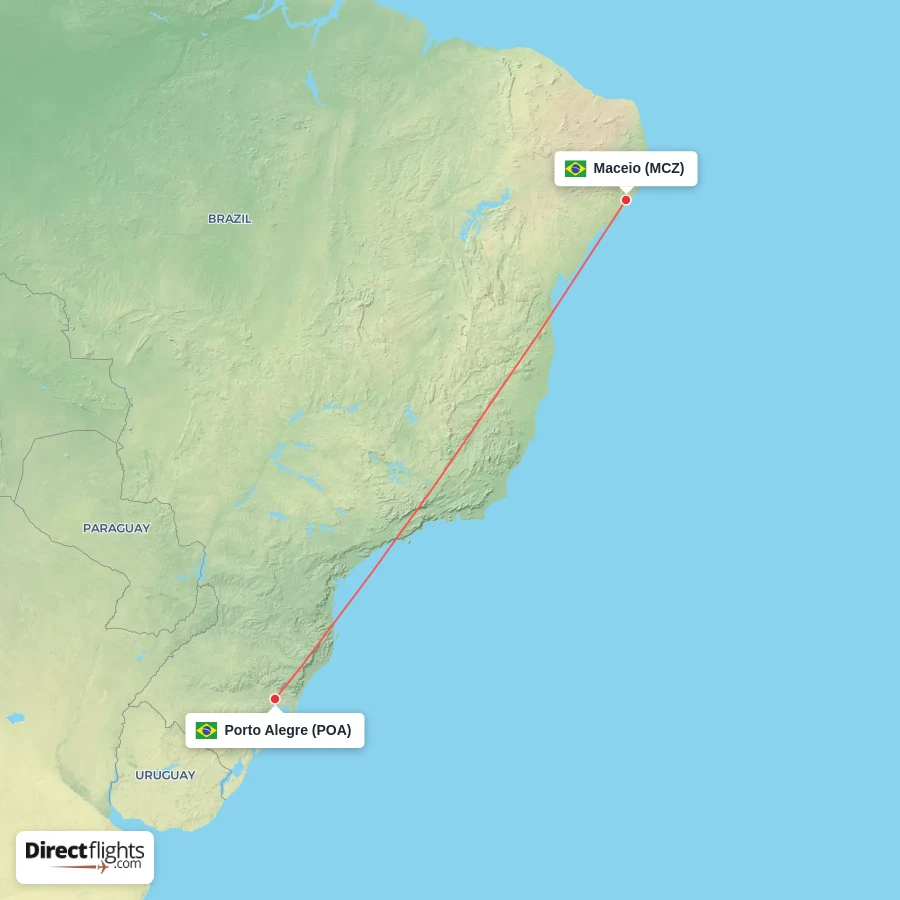 POA - MCZ route map