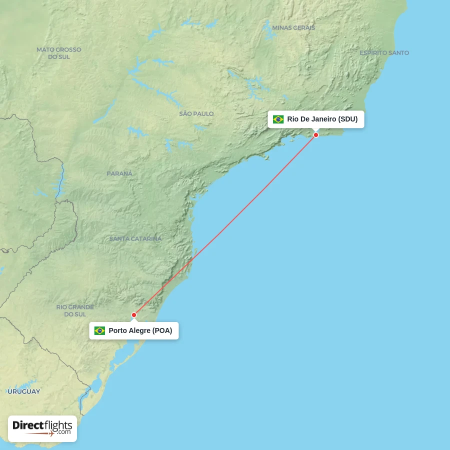 POA - SDU route map